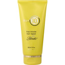 ITS A 10 by It's a 10 (UNISEX) - MIRACLE FIVE MINUTE HAIR REPAIR FOR BLONDES 5 OZ
