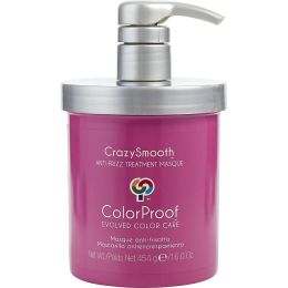 Colorproof by Colorproof (UNISEX) - CRAZYSMOOTH ANTI-FRIZZ TREATMENT MASQUE 16 OZ
