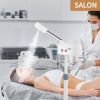 2 in 1 Facial Steamer with 3X Magnifying Lamp; Esthetician Steamer Professional Aromatherapy Humidifier Face Spa Mist Steam for Home Beauty Salon; Per