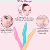 36pcs Women Eyebrow Razor Trimmer Facial Hair Remover Blade Safety Bikini Trimmer Shaper Shaver